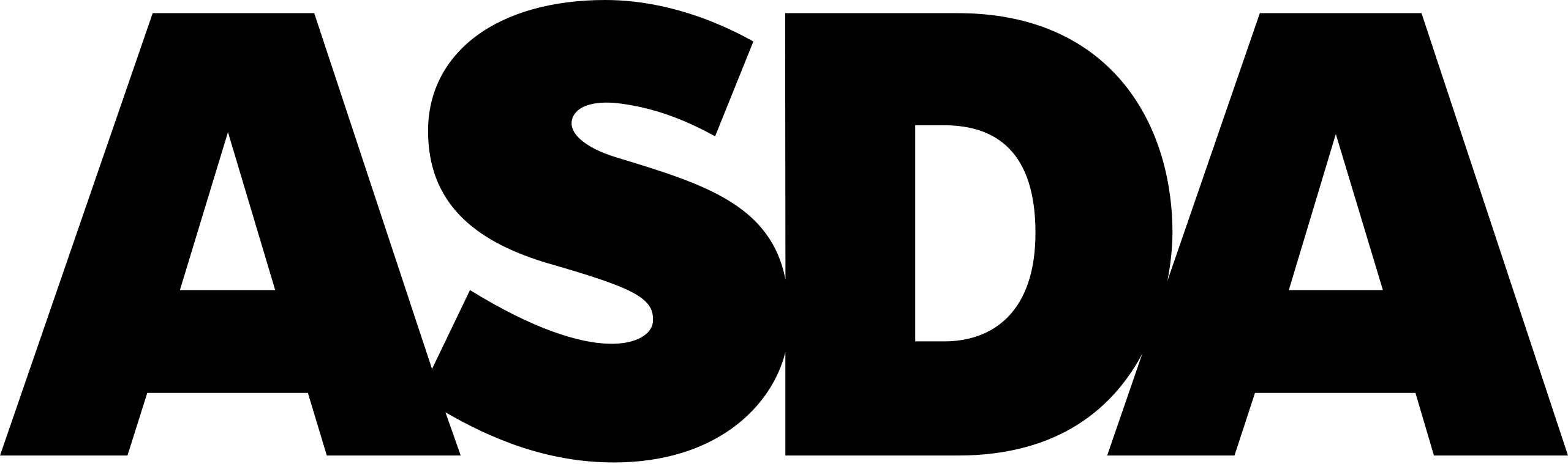 Asda logo bw