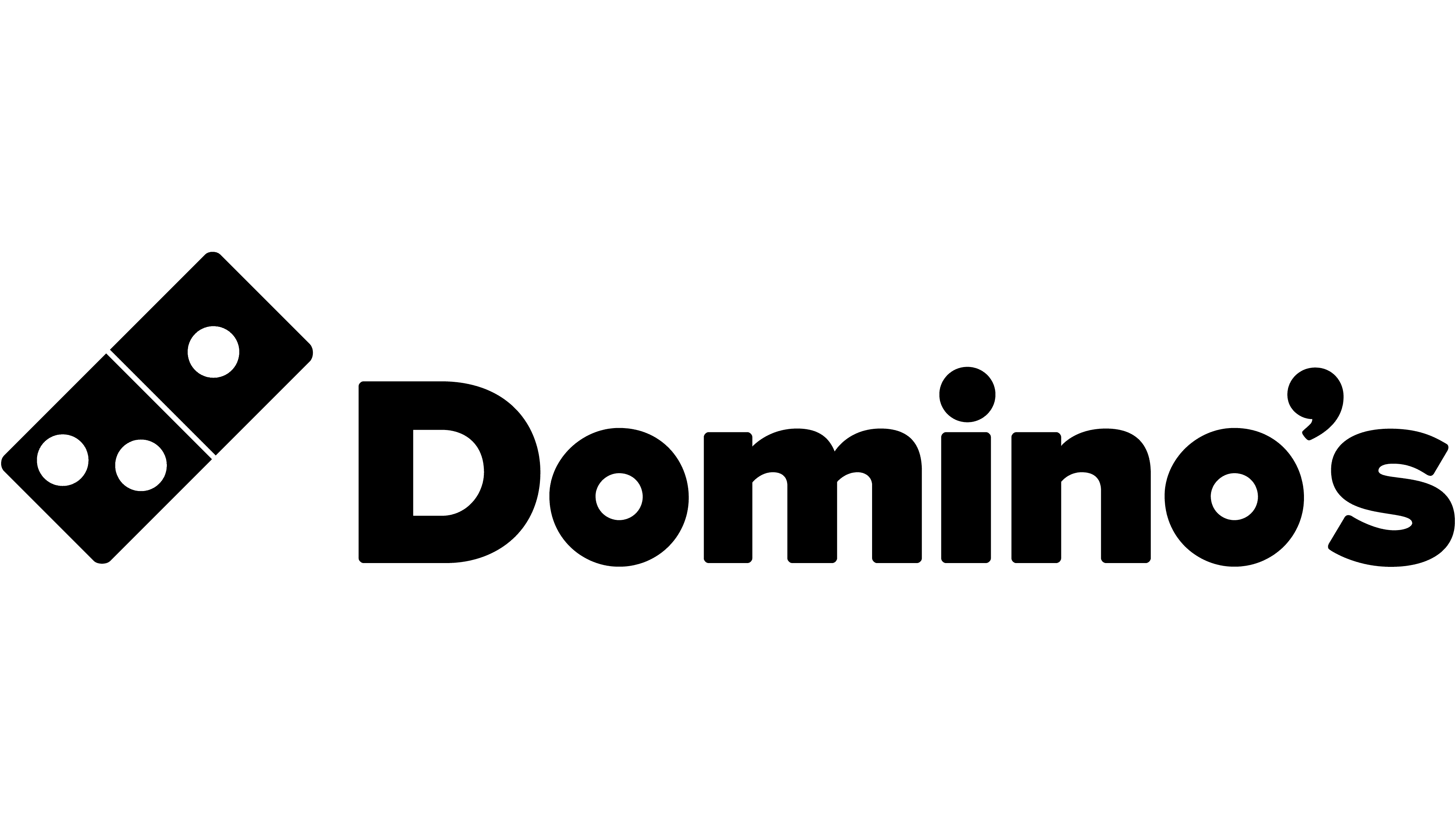 Dominos logo bw